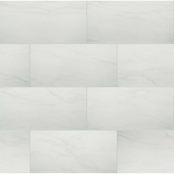 Msi Durban White 12 In. X 24 In.Matte Porcelain Floor And Wall Tile, 8PK ZOR-PT-0293 - main